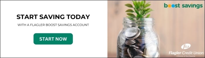 Start Saving Today with a Flagler Boost Savings Account